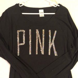 VS pink shirt